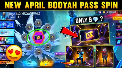 New April Booyah Pass Ring Event Free Fire New Event Ff New Event