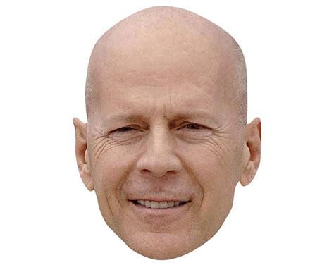 Bruce Willis Big Head - Celebrity Cutouts