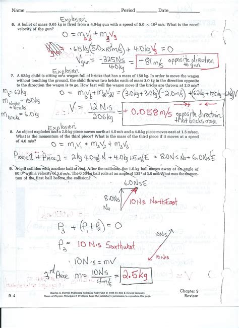 Calculating Work Worksheet Physics