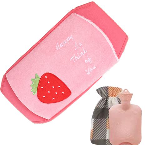 Hot Water Bottle With Waist Cover Hot Water Bag For Pain Relief Neck And Shoulders Feet Warmer