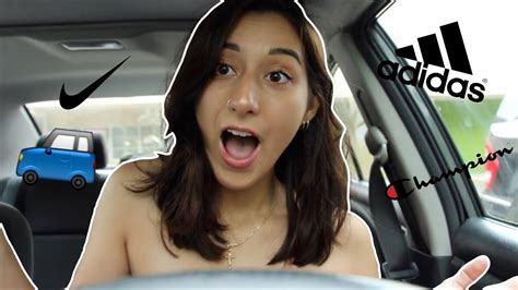 DRIVE WITH ME NAKED THRIFTING YouTube