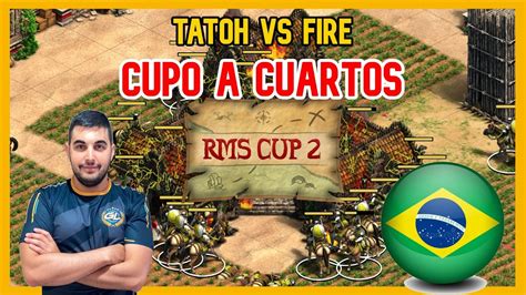 Tatoh Vs Fire Por Un Cupo A Cuartos De Final Rms Cup Youtube