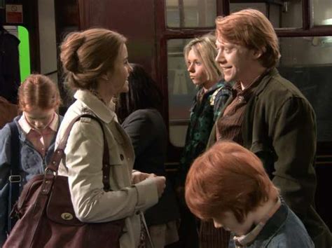 New Ron & Hermione Deathly Hallows: Part 2 epilogue promo, studio shots ...