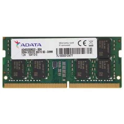 So Dimm Adata Premier Gb Ddr