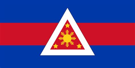 Redesigned Philippines Flag W Emblem Of The Second Republic From 1943 R Vexillology