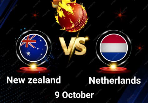 New Zealand Vs Netherlands Cricket World Cup Match