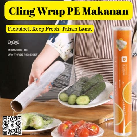 Jual Cm X M Yan Xi Plastik Cling Wrap Pe Makanan Jakarta