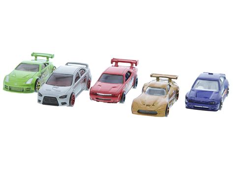 Kit 5 Carrinhos Hot Wheels 1806 Mattel