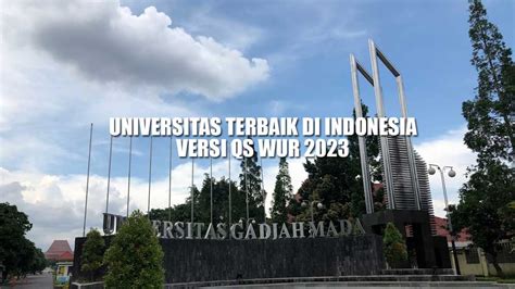 Universitas Terbaik Di Indonesia