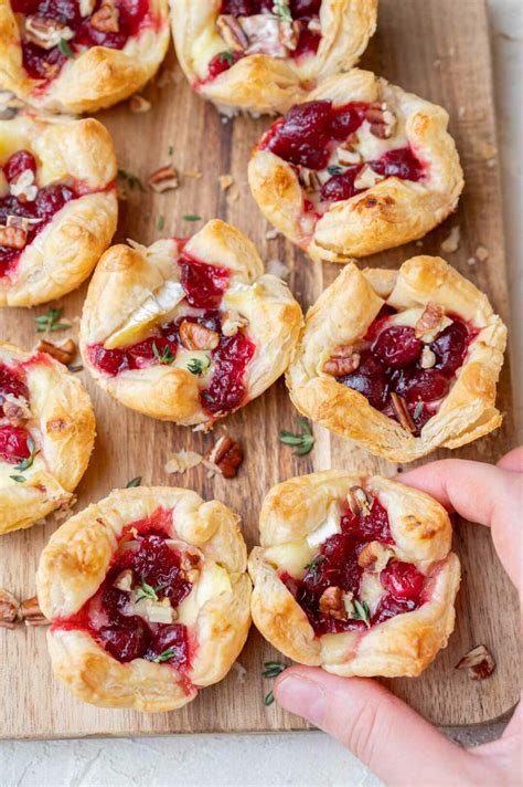 Cranberry Brie Bites Everyday Delicious