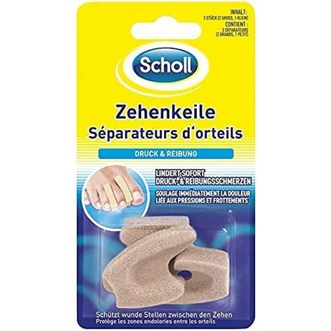 Scholl Разделител за пръсти х3 броя