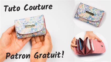 Comment Coudre Un Porte Cartes Origami Patron Gratuit Couture