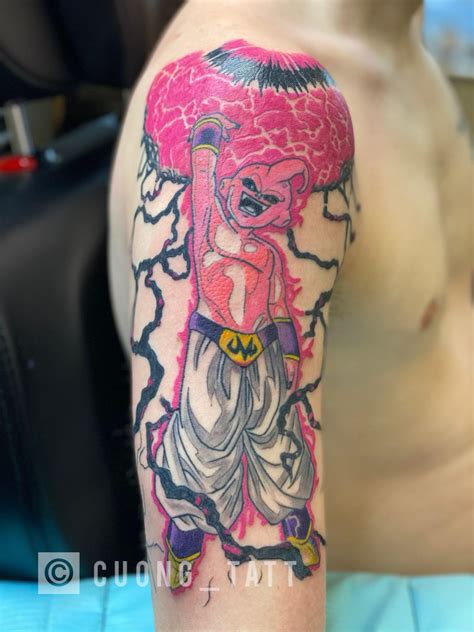 Kid Buu by Cuong at Amour Tattoo - Falls Church, VA : r/tattoos