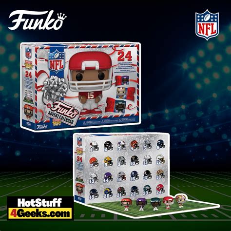 2023 NEW Santa NFL Funko Pops! & Advent Calendar Pocket Pops!