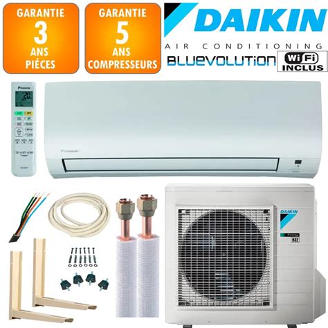 Spécificités et plus du climatiseur Daikin Comfora