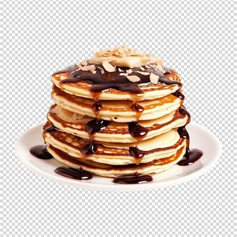 Premium Psd Pancakes Isolated On Transparent Background