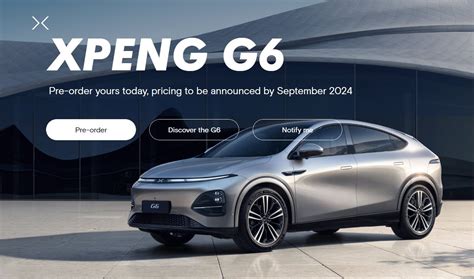 Xpeng Opens Pre Orders For G6 Electric Suv Its First Ev In Australia