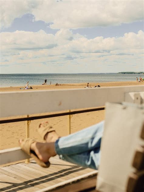 relaxing at the beach · Free Stock Photo