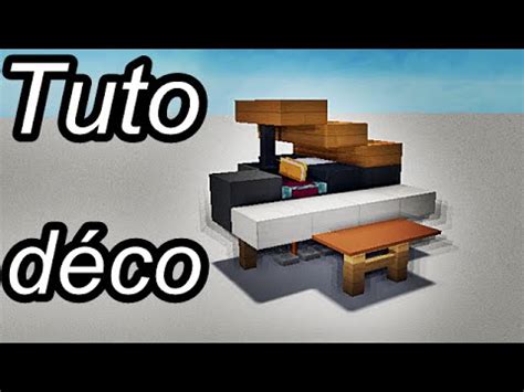 Minecraft Tuto Déco intérieur meubles 1 2 YouTube