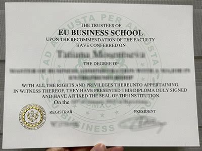 What S The Cost And Time To Buy A Fake EU Business School Diploma