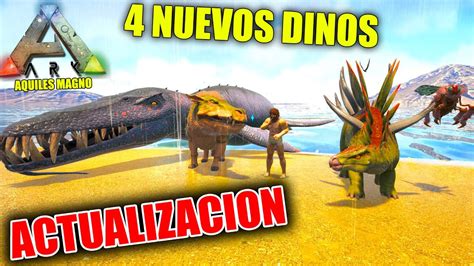 ARK 4 NUEVOS DINOSAURIOS SUPER ACTUALIZACION V257 Liopleurodon Giant