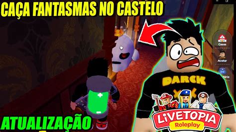 CHEGOU NOVA ATUALIZAÇÃO NO LIVETOPIA CASTELO DE HALLOWEEN ABERTO e