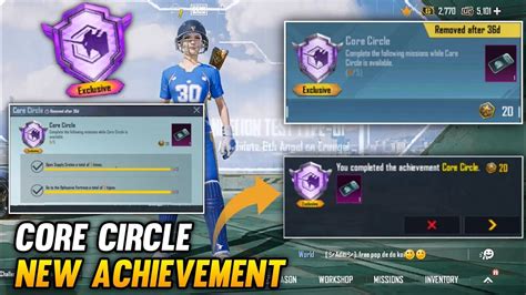 Omg How To Complete Core Circle Achievement In Bgmi Pubg Mobile