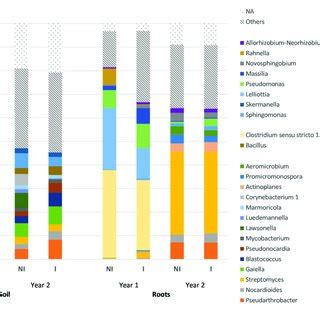 Relative Abundances Of The 25 Most Represented Bacterial Genera