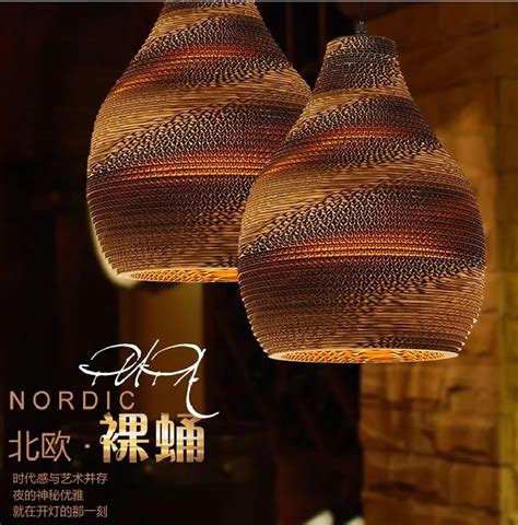 Honeycomb Naked Pupa Restaurant Lamp Cafe Paper Pendant Light Thai Lamp Bar Southeast Asian