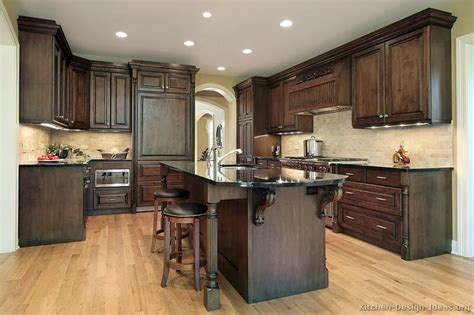 Dark Walnut Kitchen Cabinets Dw61 Kitchen Cabinet And Craftman Kitchen