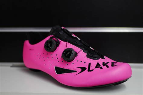 Profesjonalne Buty Rowerowe Szosowe Lake Cx Carbon Action Leather