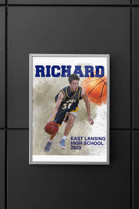 Basketball Poster Varsity Imprints