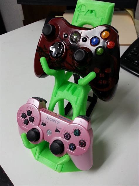 Stackable Controller Holder Rack By Concavechest Xbox Controller 3d