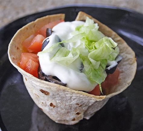 The Crafty Culinarian Mexican Tortilla Cups