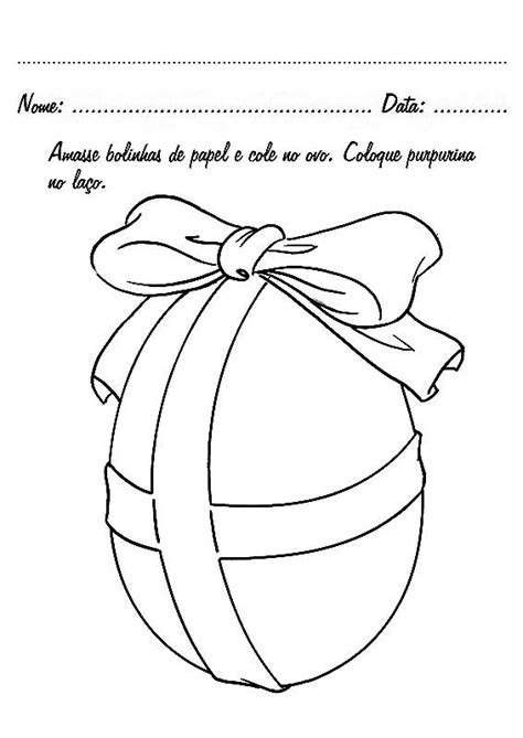 Atividades em prol do período de Páscoa Atividades Pedagógicas