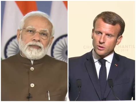 In Phone Call Pm Modi Discusses Ukraine Situation With French