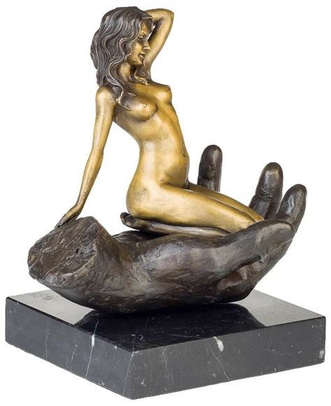 Immagine 5 Scultura Signora In Bronzo Anticato Pedrogz