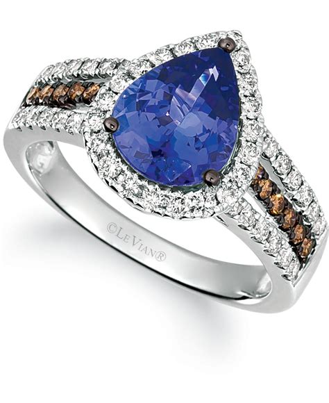 Le Vian ® Blueberry Tanzanite 2 Ct T W And Diamond 5 8 Ct T W