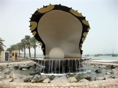 Qatar - The Pearl Monument in Doha | Monument, Cascade, Architecture