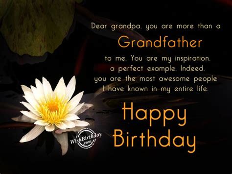 Happy Birthday Wishes For Grandpa