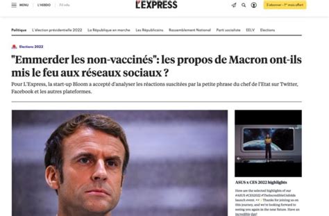 Emmerder Les Non Vaccin S Les Propos De Macron Ont Ils Mis Le Feu