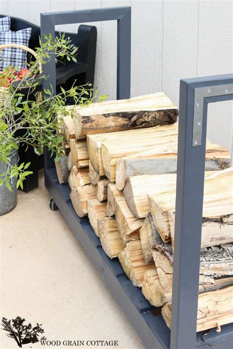 Easy Diy Outdoor Firewood Rack Ideas To Keep Wood Dry