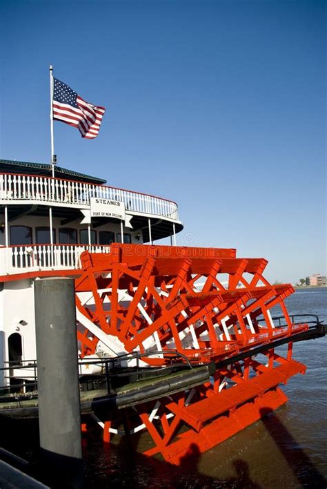 Paddlewheel Boat stock image. Image of america, mechanical - 19946073