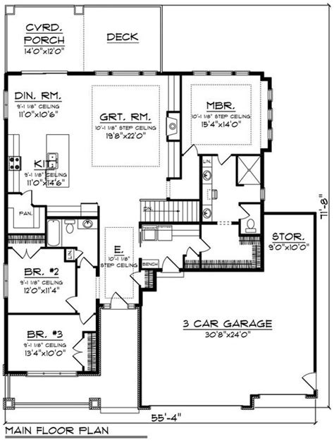 Ranch House Plans Open Floor Plan | Viewfloor.co