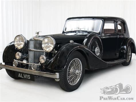 Car Alvis Speed 25 SC Saloon 1938 For Sale PreWarCar