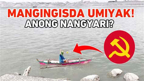 MANGINGISDA UMIYAK HINABOL NG TSINO MANILA BAY RECLAMATION YouTube