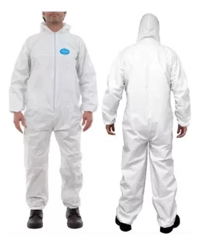 Buzo Desechable Blanco Safetygen Talla Xl Cuotas Sin Inter S