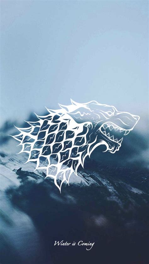 House Stark Sigil Iphone Wallpaper