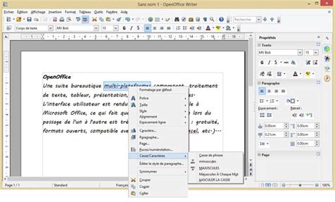 Traitement De Texte Et Tableur Gratuit Pour Windows 10 Texte Préféré