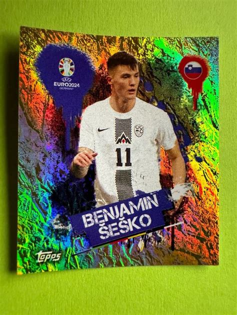 TOPPS EM 2024 SVN 3 BENJAMIN SESKO GOLD Kaufen Auf Ricardo